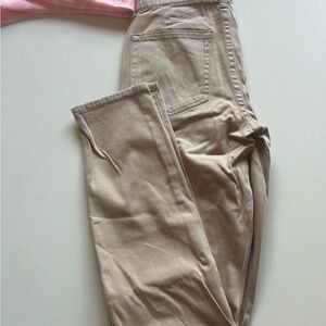 NWT Juicy Couture Women’s Skinny Khaki Pants Size 25 MSRP $98 With JC Scarf (E4)